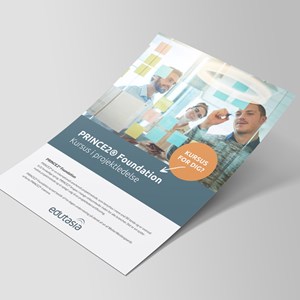 Mock Up Flyer Projektledelse Prince2 Foundation