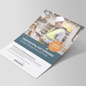 Mock Up SAP Implementing A4 Flyer