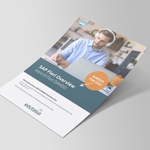 Mock Up SAP Fiori Overview A4 Flyer