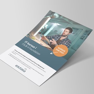 Mock Up Flyer IT Kurser