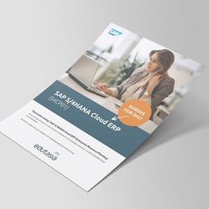 Mock Up SAP HANA Cloud ERP A4 Flyer